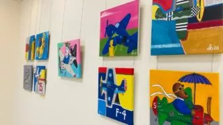 В историческом парке открылась персональная выставка новосибирского живописца Сергея Евдокимова