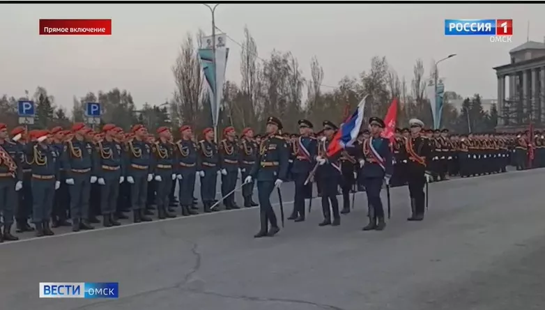 Центр Омска перекроют из-за репетиции Парада Победы