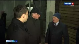 Губернатор Александр Бурков проводит рабочий день в Саргатском районе