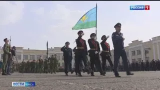 В Омске прошла репетиция Парада Победы