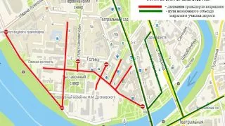Из-за выпускного вечера в центре Омска перекроют улицы
