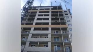 В Советском округе Омска строитель разбился насмерть, упав с 10 этажа строящегося дома
