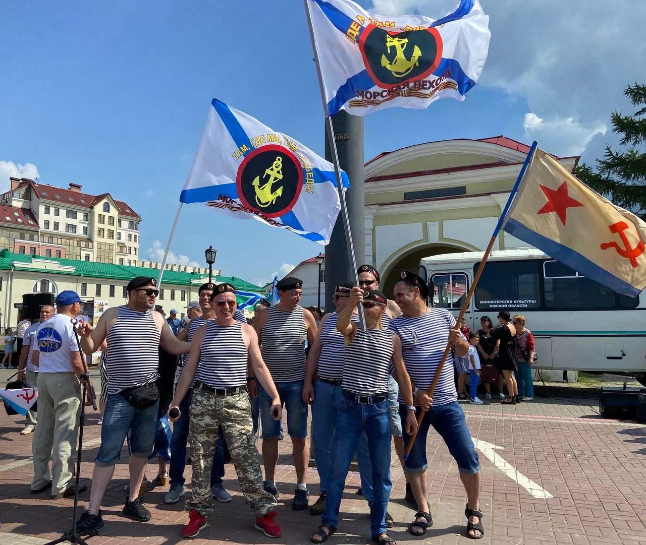 В Омске отметили День Военно-Морского Флота