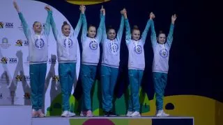 Омские гимнастки вновь стали призёрами международных игр «Дети Азии»