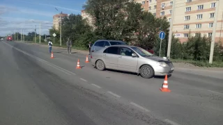 Трёхлетняя девочка пострадала в ДТП на ул. Мельничной