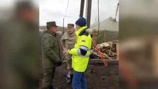 Сергей Шелест побывал в полевом лагере Омского автобронетанкового института