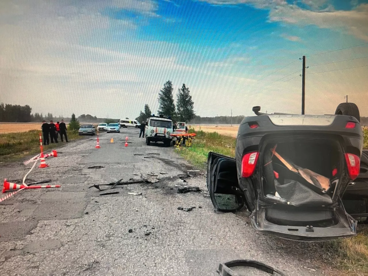 В Омской области скончался пенсионер в автомобиле скорой помощи после ДТП