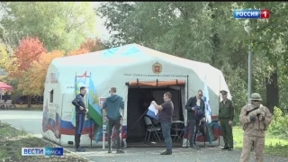 Омичи стоят в очереди в военкоматы для прохождения медкомиссии, чтобы попасть в ряды ВС РФ