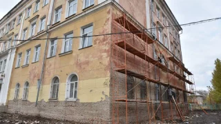 В омской школе №88 начался капитальный ремонт