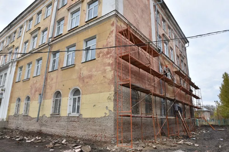 В омской школе №88 начался капитальный ремонт