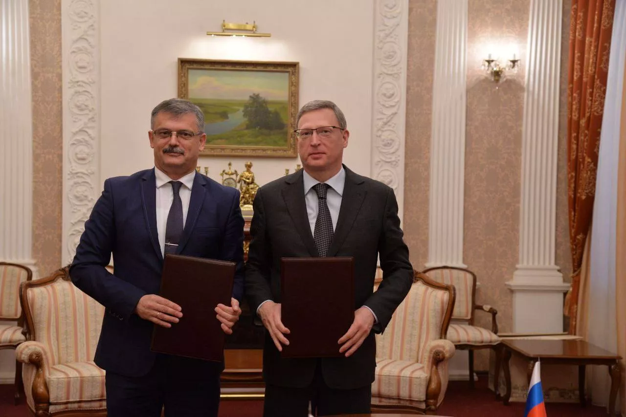 Омская область и Беларусь обсудили точки соприкосновения