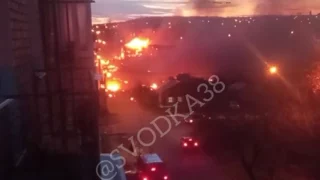 В Иркутске на дом упал военный истребитель Су-30