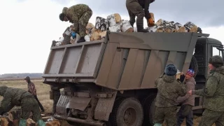 Омские лесхозы передали две тысячи кубометров дров для мобилизованных