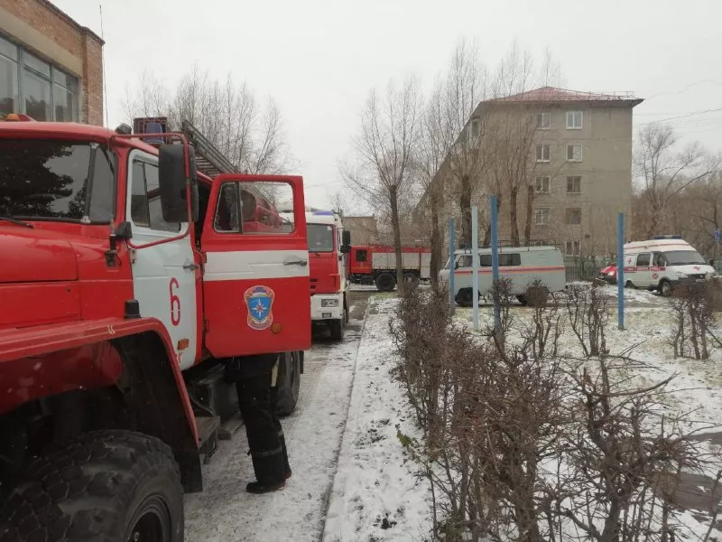 Во время пожара в детском саду Советского округа находились 154 ребёнка