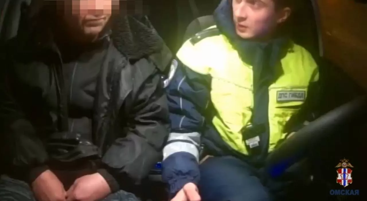 Пьяный лихач из района устроил гонки с полицией в Омске