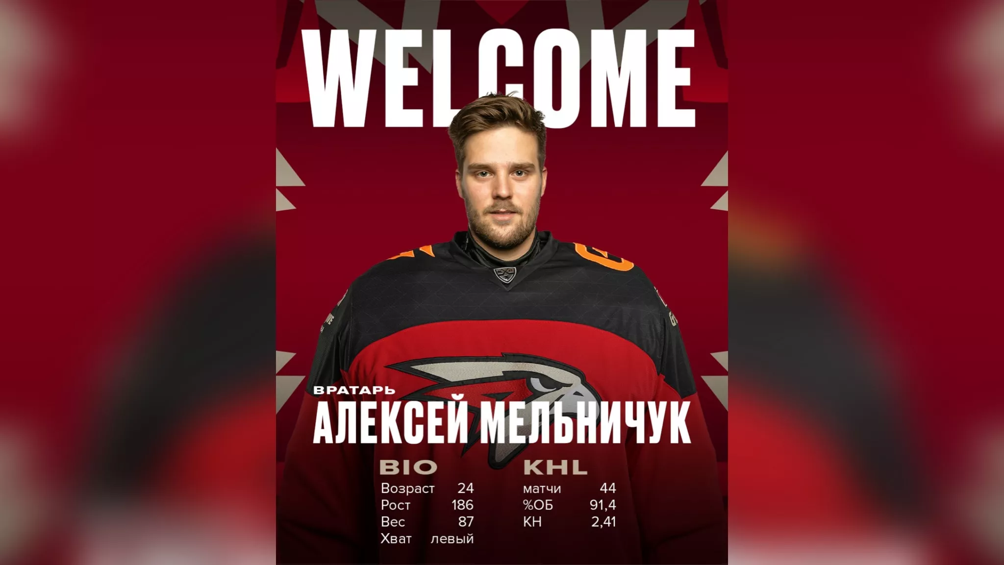 Состав «Авангарда» пополнил голкипер Алексей Мельничук