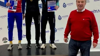 Омский конькобежец Игорь Сикорко завоевал четыре медали всероссийских стартов