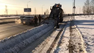 В Омске будут плавить снег