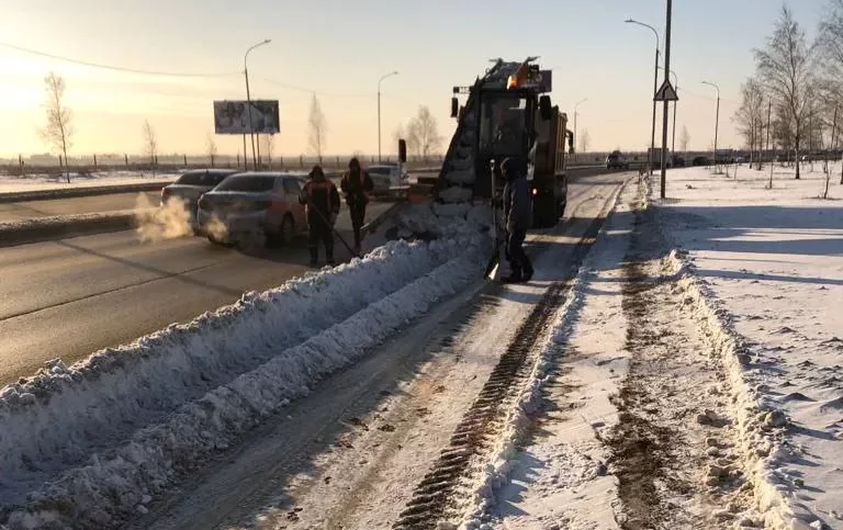 В Омске будут плавить снег