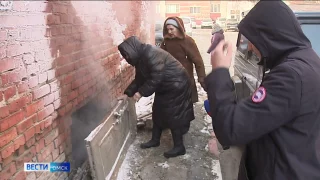 Жители дома на улице Стальского пожаловались на коммунальную аварию