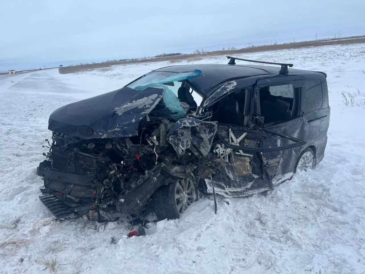 Восемь человек пострадали и один погиб на трассе в Марьяновском районе Омской области