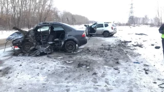 На автодороге Омск-Черлак в ДТП погиб водитель иномарки