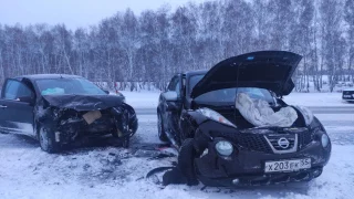 Шестилетний ребенок в Омской области не пострадал после лобового столкновения из-за пристегнутого детского кресла