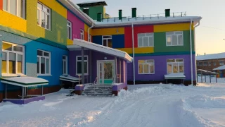 Детский сад в посёлке Иртышском готовят к сдаче в эксплуатацию