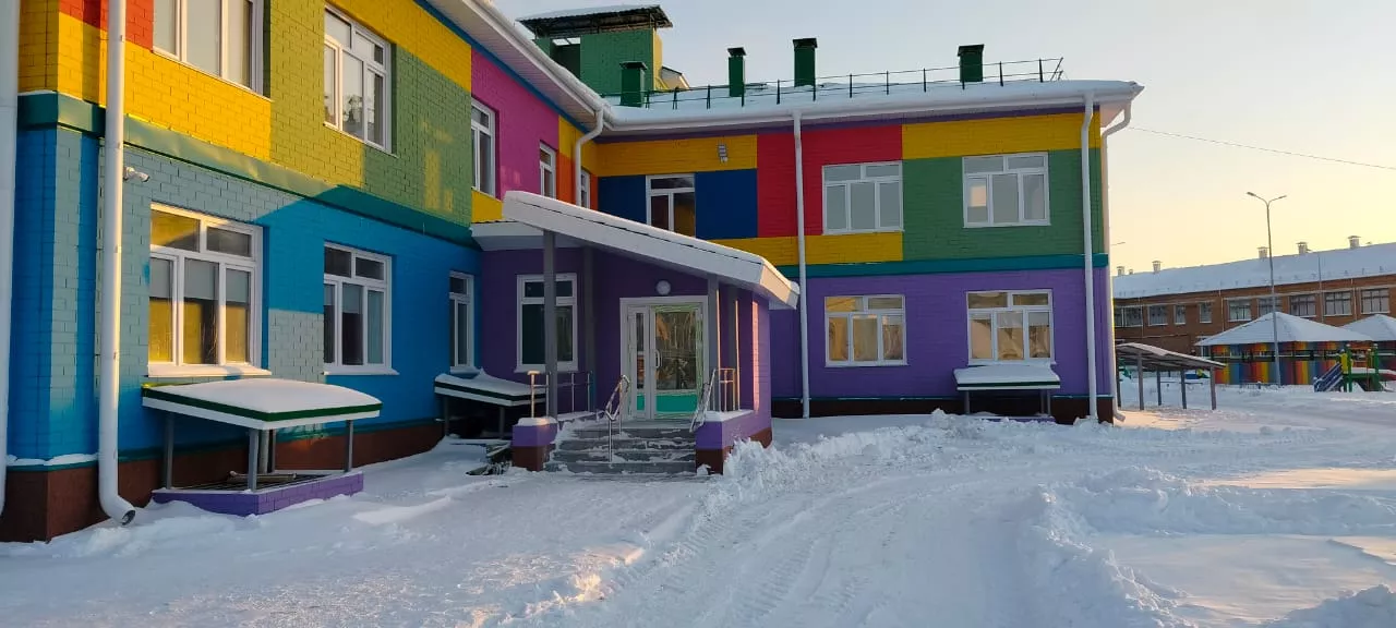 Детский сад в посёлке Иртышском готовят к сдаче в эксплуатацию