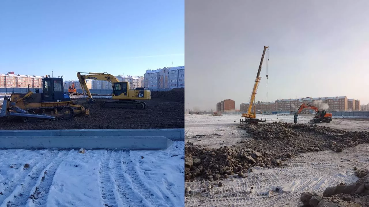 В омском микрорайоне Ясная Поляна началось строительство школы