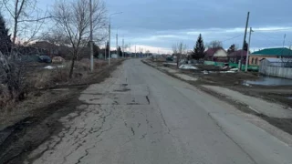 В посёлке Новоалександровка начала уходить вода