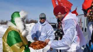 Участники лыжного марш-броска добрались до Знаменки