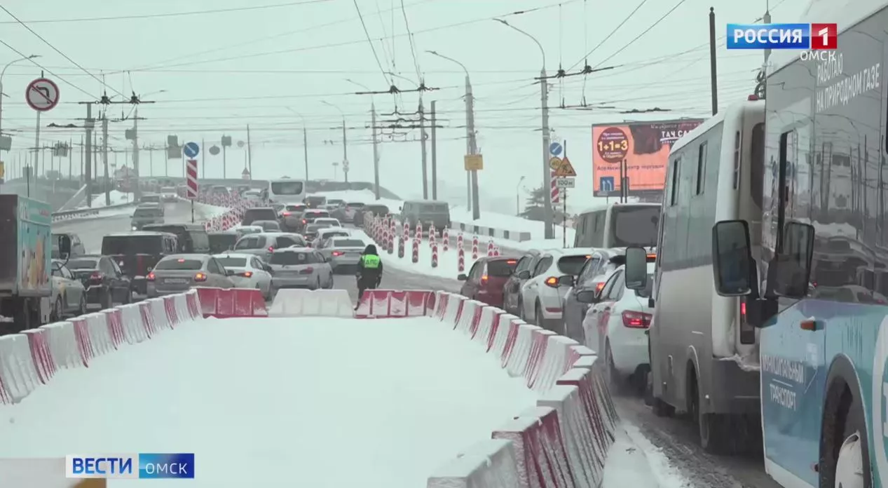 Ленинградский мост Омска полностью закроют ночью 18 марта