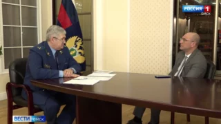 Прокурор Омской области Алексей Афанасьев дал эксклюзивное интервью ГТРК «Иртыш»