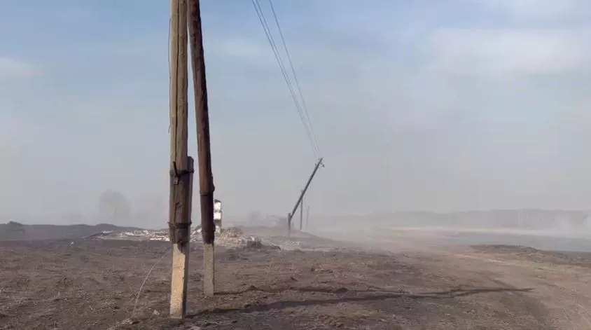 Больше сотни очагов возгорания фиксируется на территории Омской области ежедневно