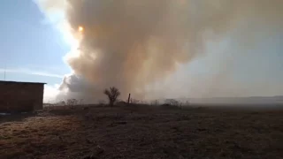 В Горьковском районе произошло 5 пожаров