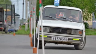 В Называевске разыграли медали областной «Королевы спорта-2023» по автомногоборью