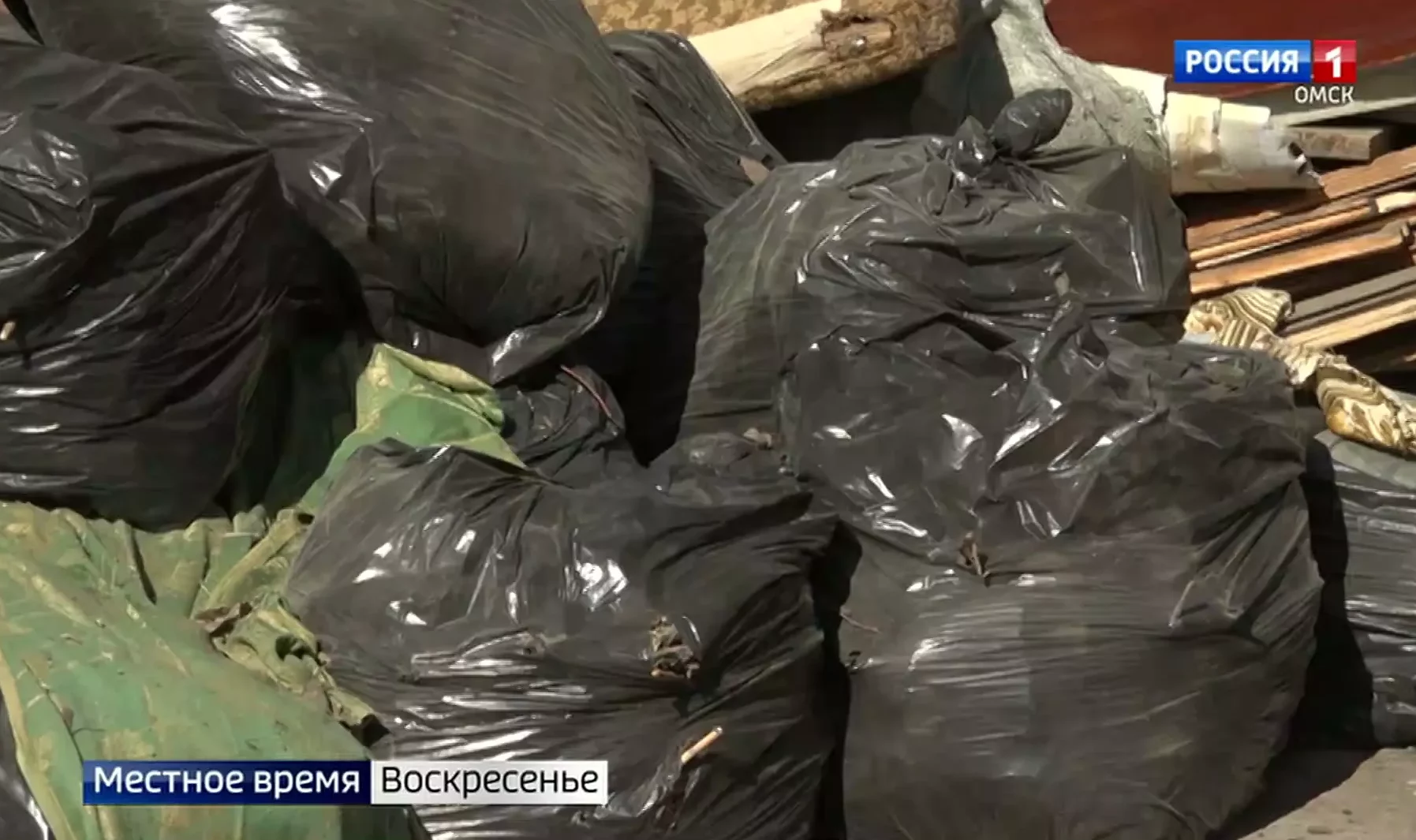 В Омске организован круглосуточный вывоз мусора после субботников и средников