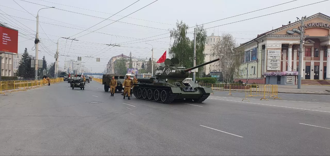 Парад Победы в Омске откроет танк Т-34