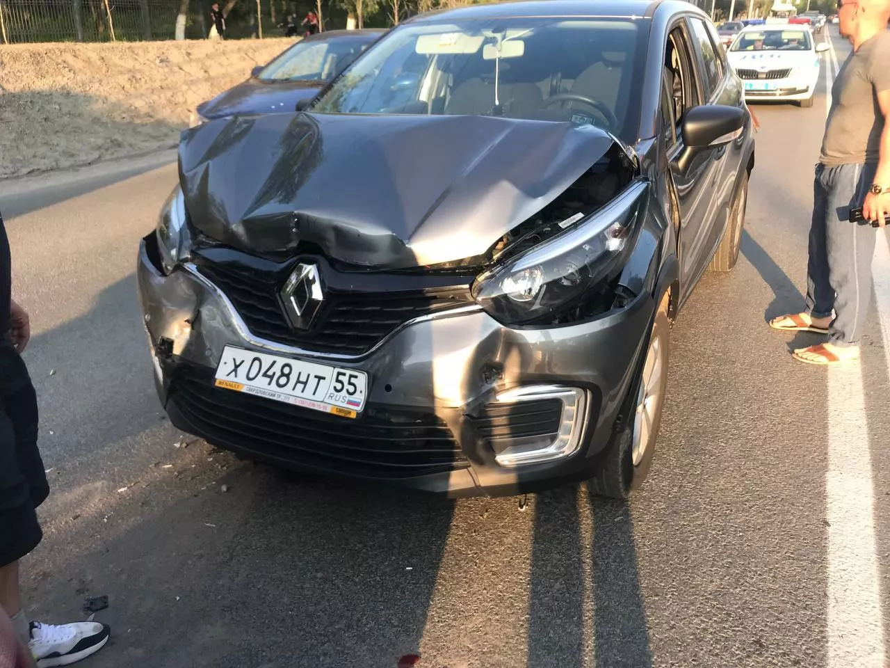 Сразу 4 автомобиля столкнулись на ул. Красный путь