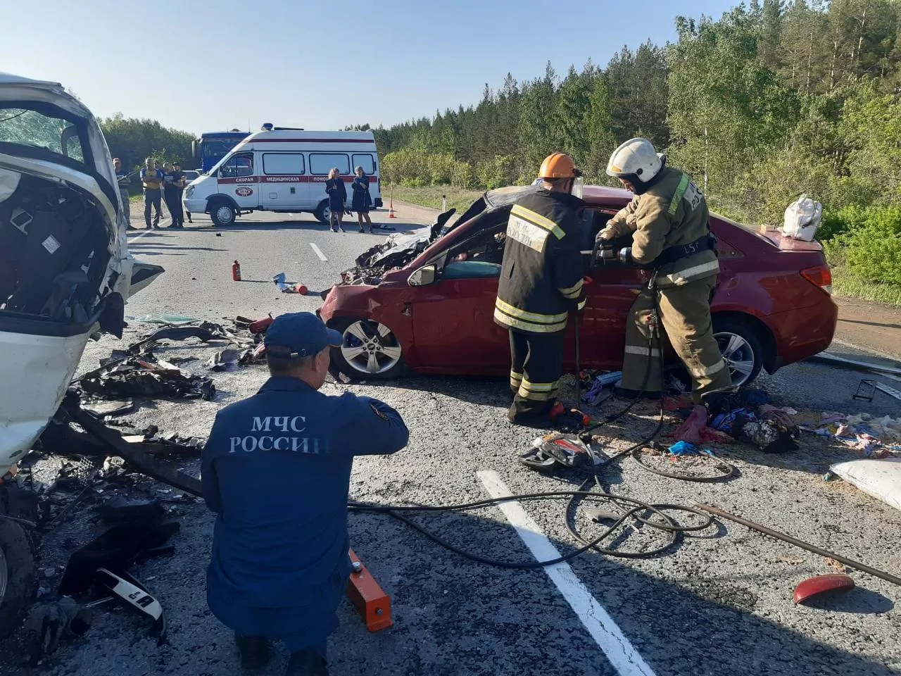 5 человек погибли в смертельной аварии на автодороге «Омск — Черлак»
