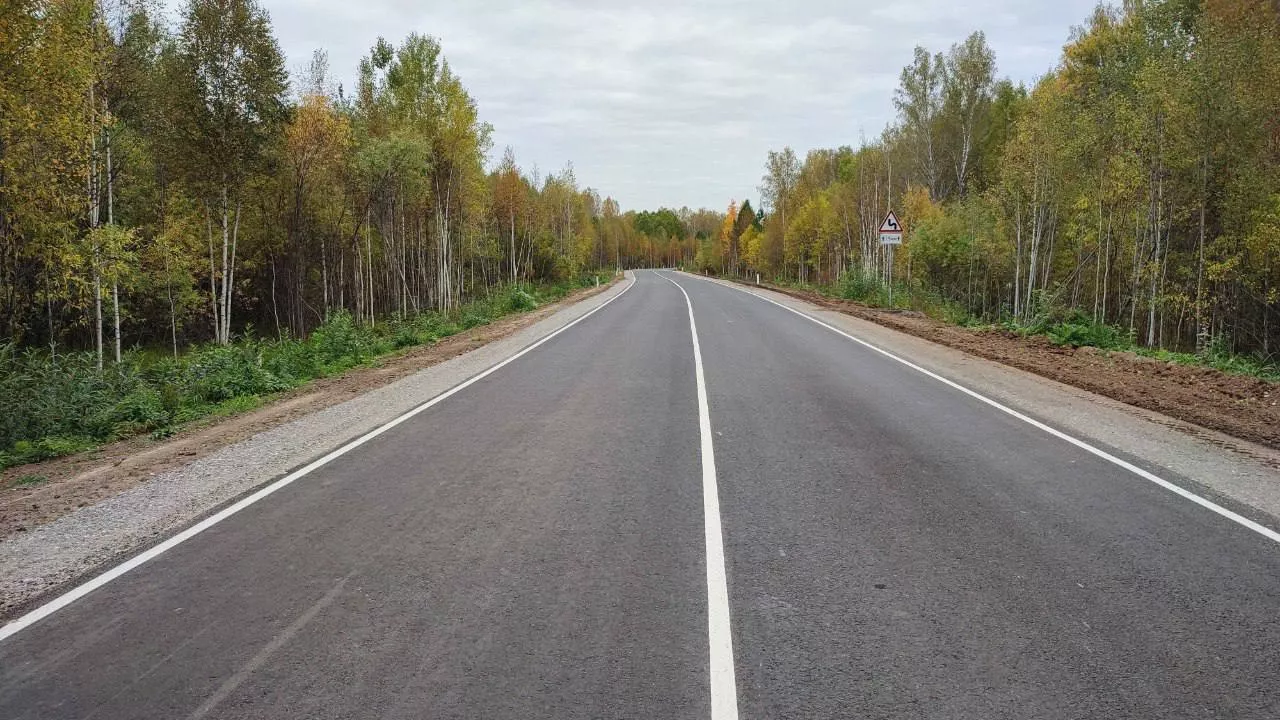 Завершился ремонт дороги Омск – Муромцево – Седельниково