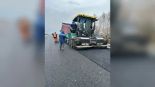 Дорожники продолжают реконструкцию трассы Омск — Новосибирская область