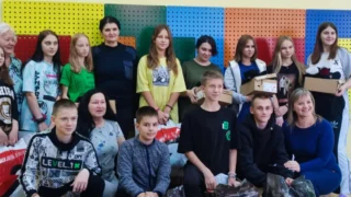 В Омскую область приехали юные гости из подшефного Стаханова