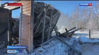 Эксперты устанавливают причины пожара на территории женского монастыря в Марьяновском районе