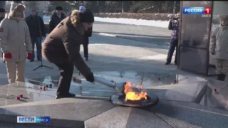 В Омске состоялось зажжение огня 54-го областного спортивно-культурного «Праздника Севера-2024»