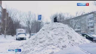 Омск попал в снежную западню