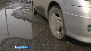 В Омске начинаются весенние дорожные работы