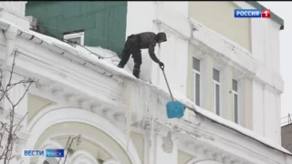 В Омске установилась по весеннему теплая погода и вероятность несчастных случаев возросла