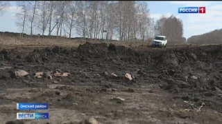 Сотни жителей села в Омском районе оказались отрезаны от областного центра